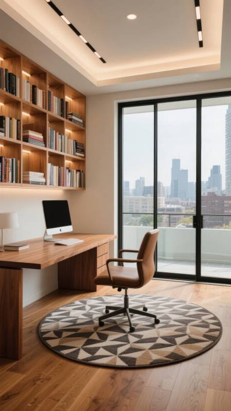 现代书房 城市景观图片