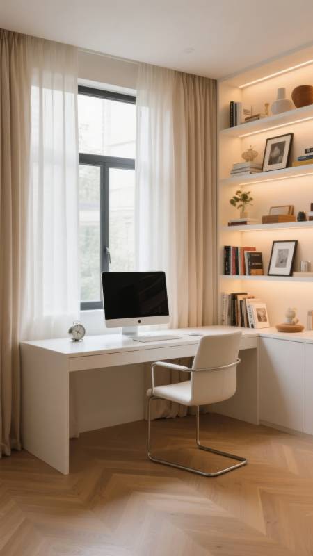 简约书房设计图片