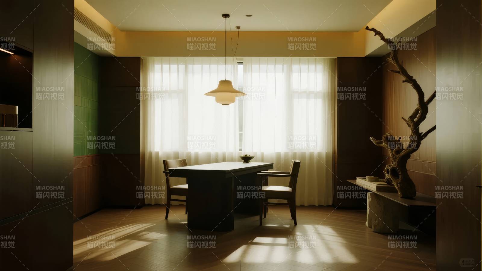 静谧雅致的室内空间图片