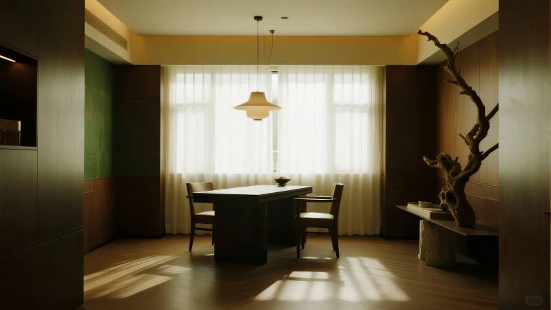 静谧雅致的室内空间图片