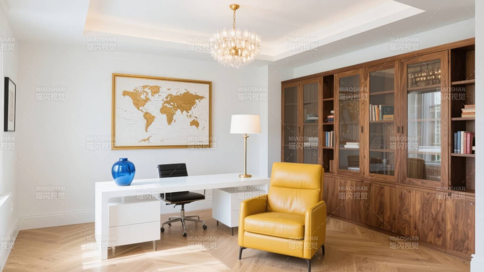 现代书房设计图片