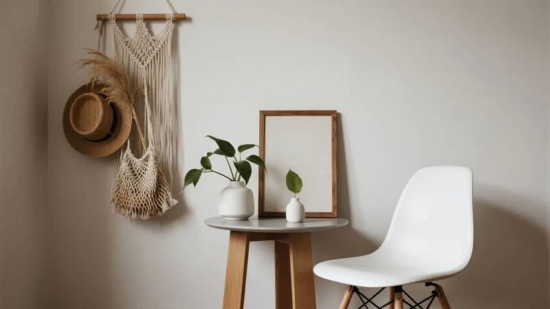 简约家居一角图片