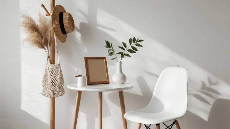 简约家居一角图片