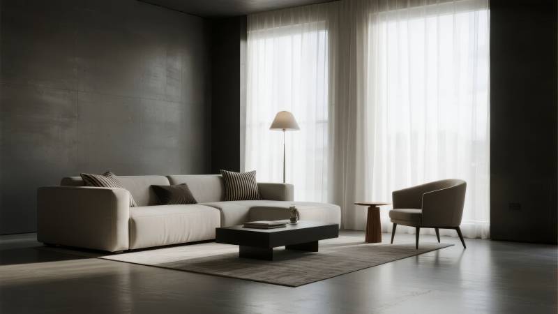 现代简约客厅设计图片