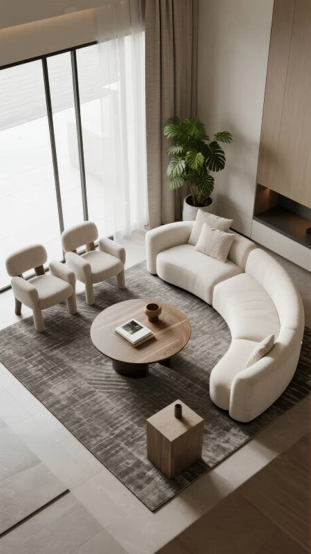 现代简约客厅设计图片