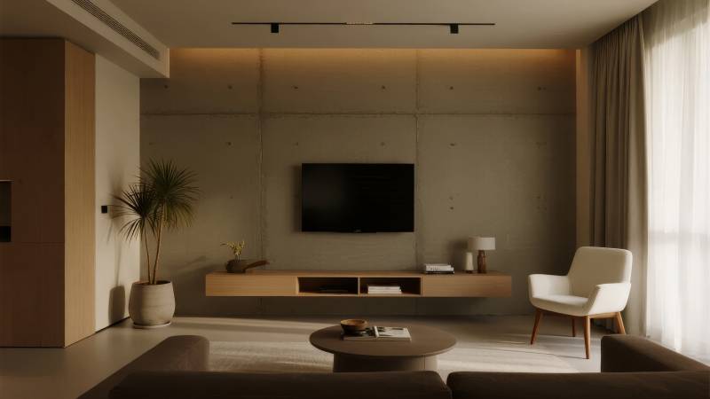 现代简约客厅设计图片