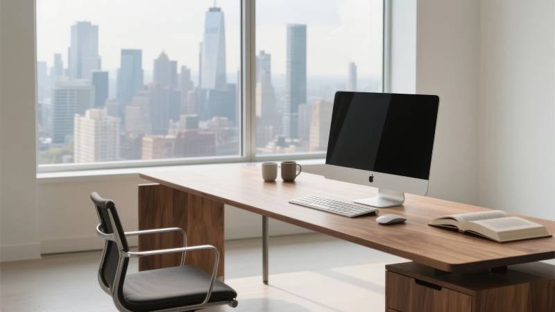 都市办公一角图片