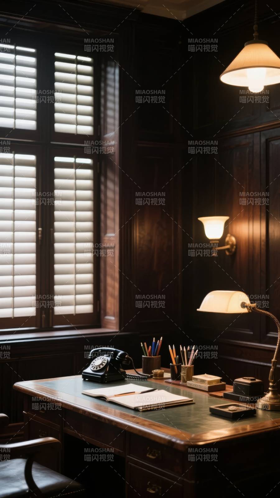 古典书房静谧时光图片