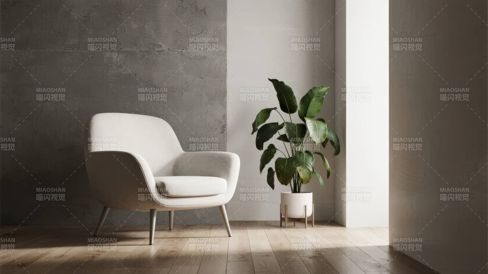 简约客厅一角图片