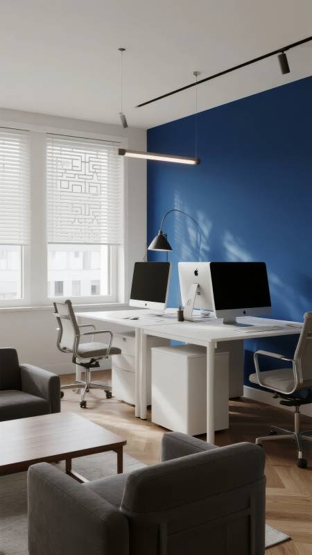 现代简约办公空间图片