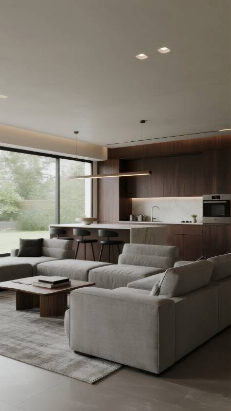 现代简约客厅设计图片