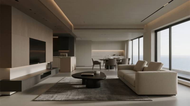 现代简约客厅设计图片