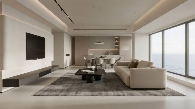 现代简约客厅设计图片