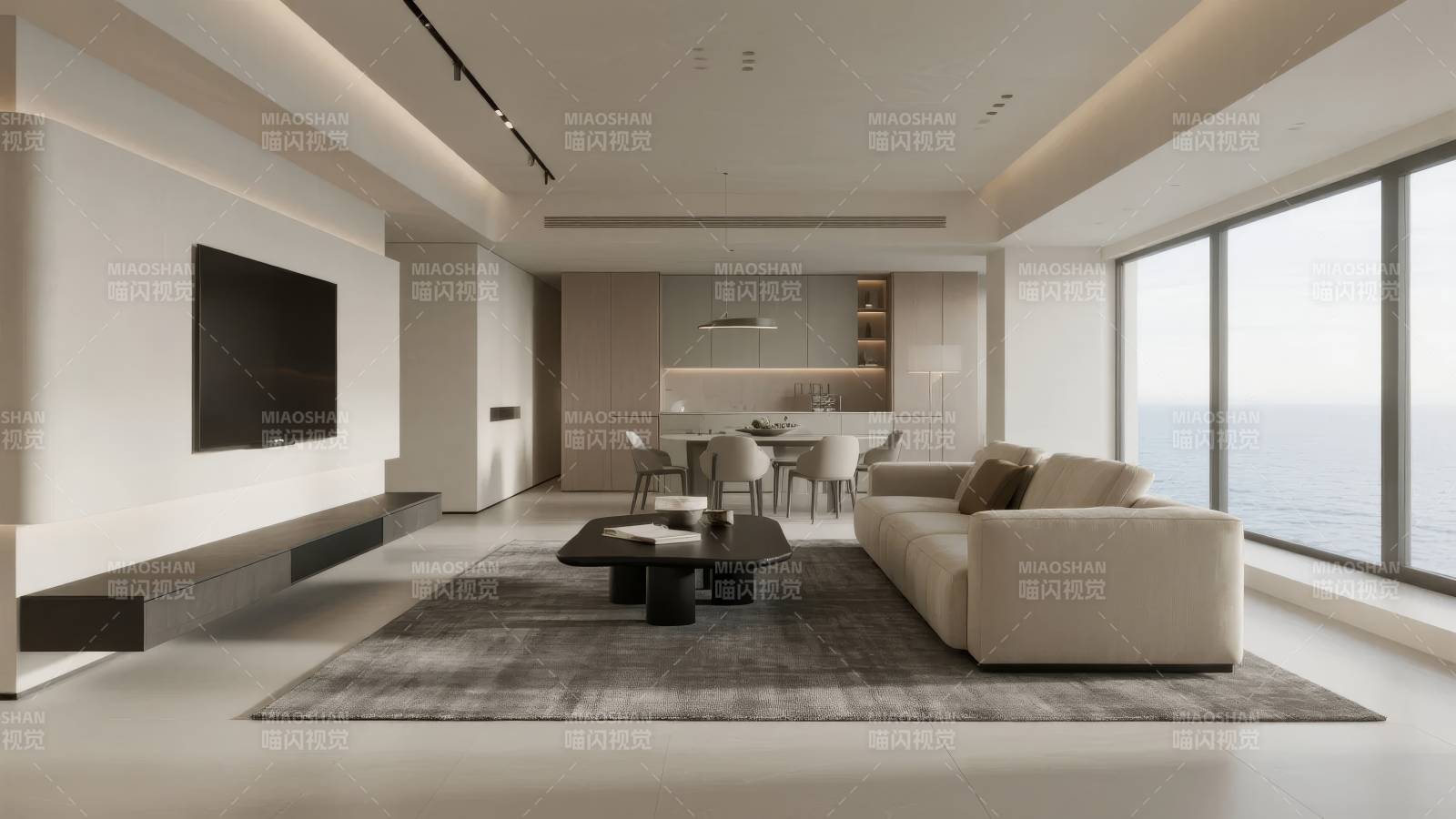 现代简约客厅设计图片