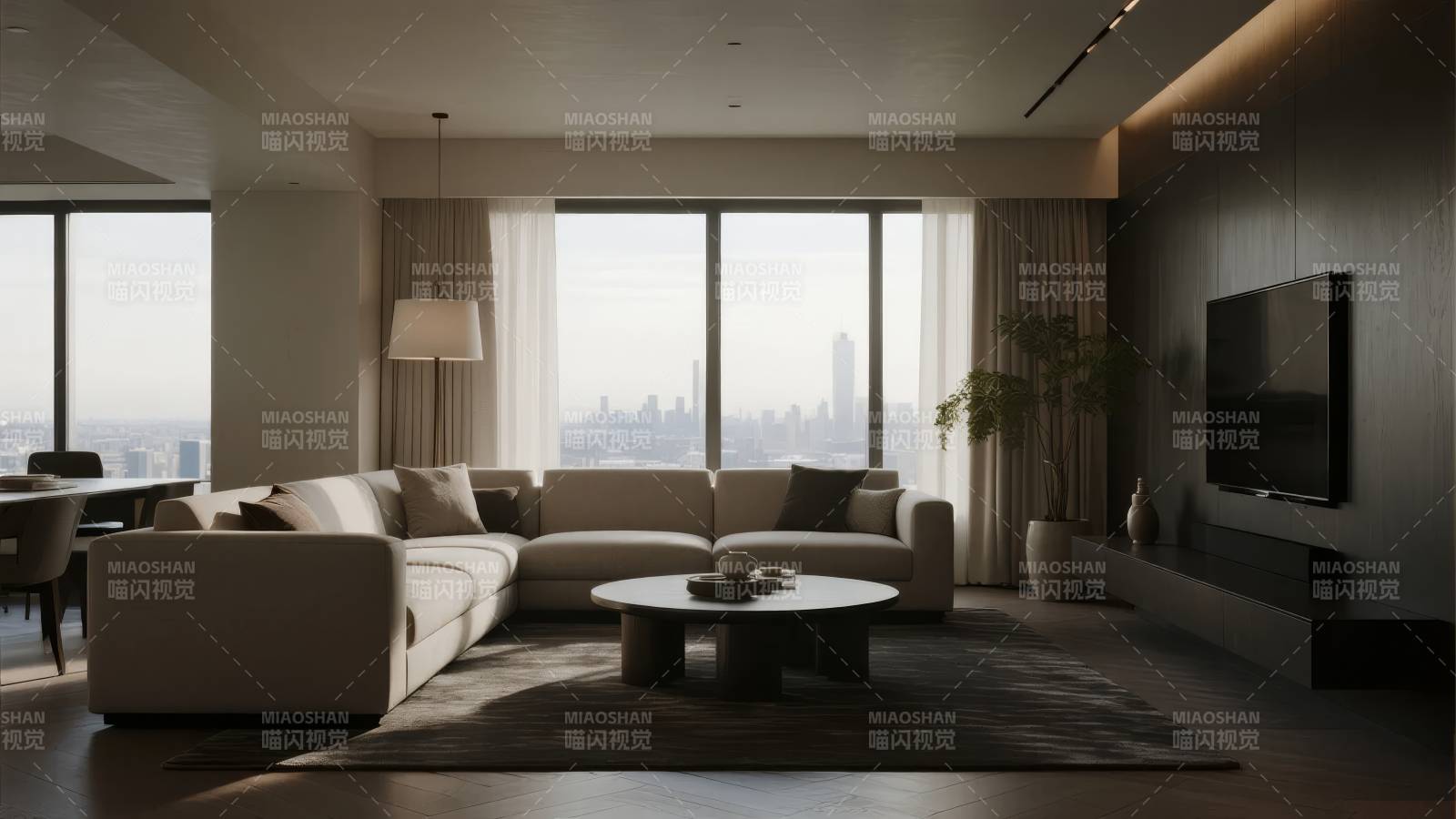 现代简约客厅设计图片