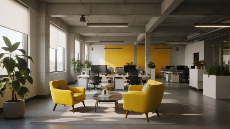 现代办公空间设计图片