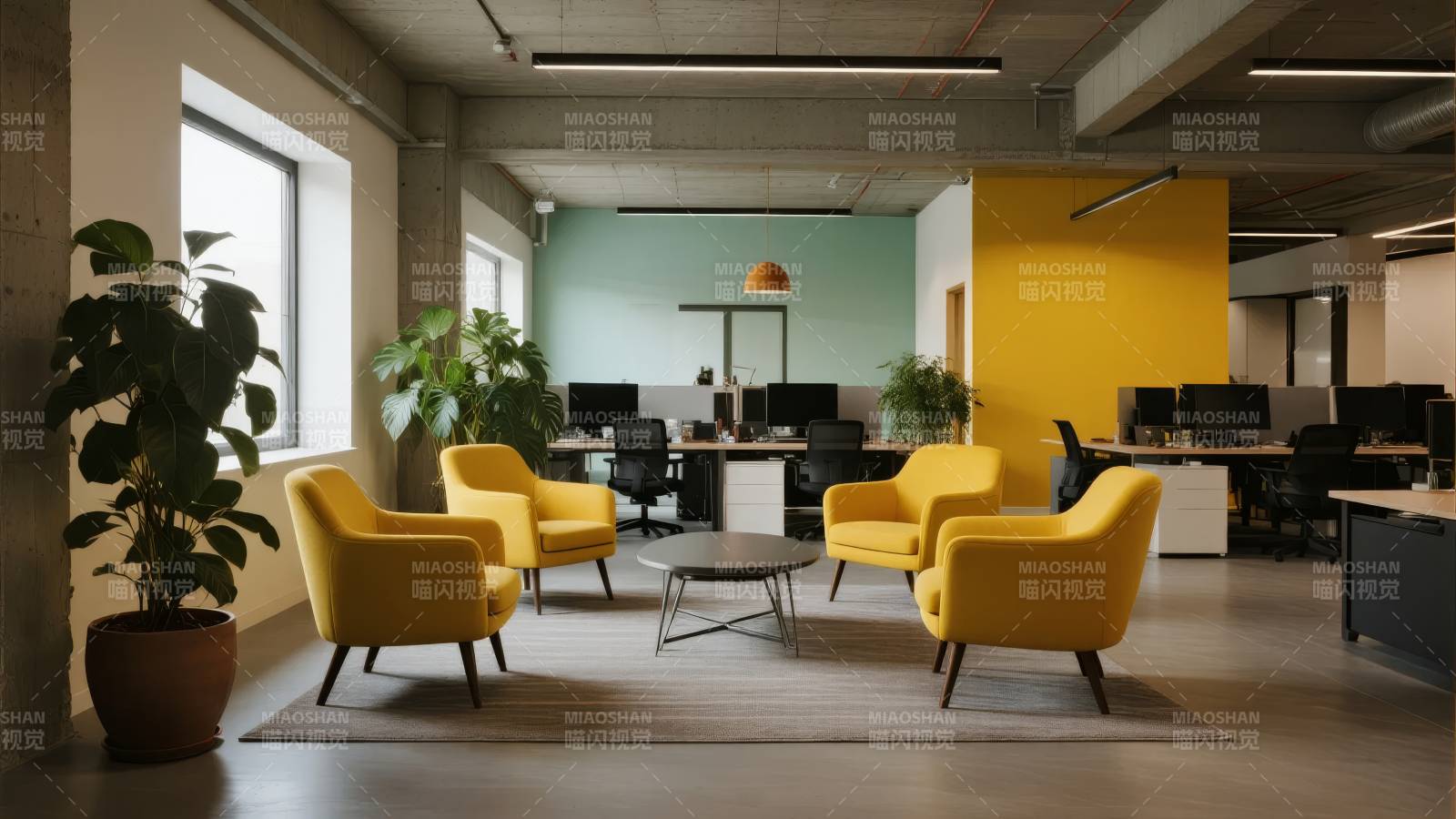 现代办公空间设计图片