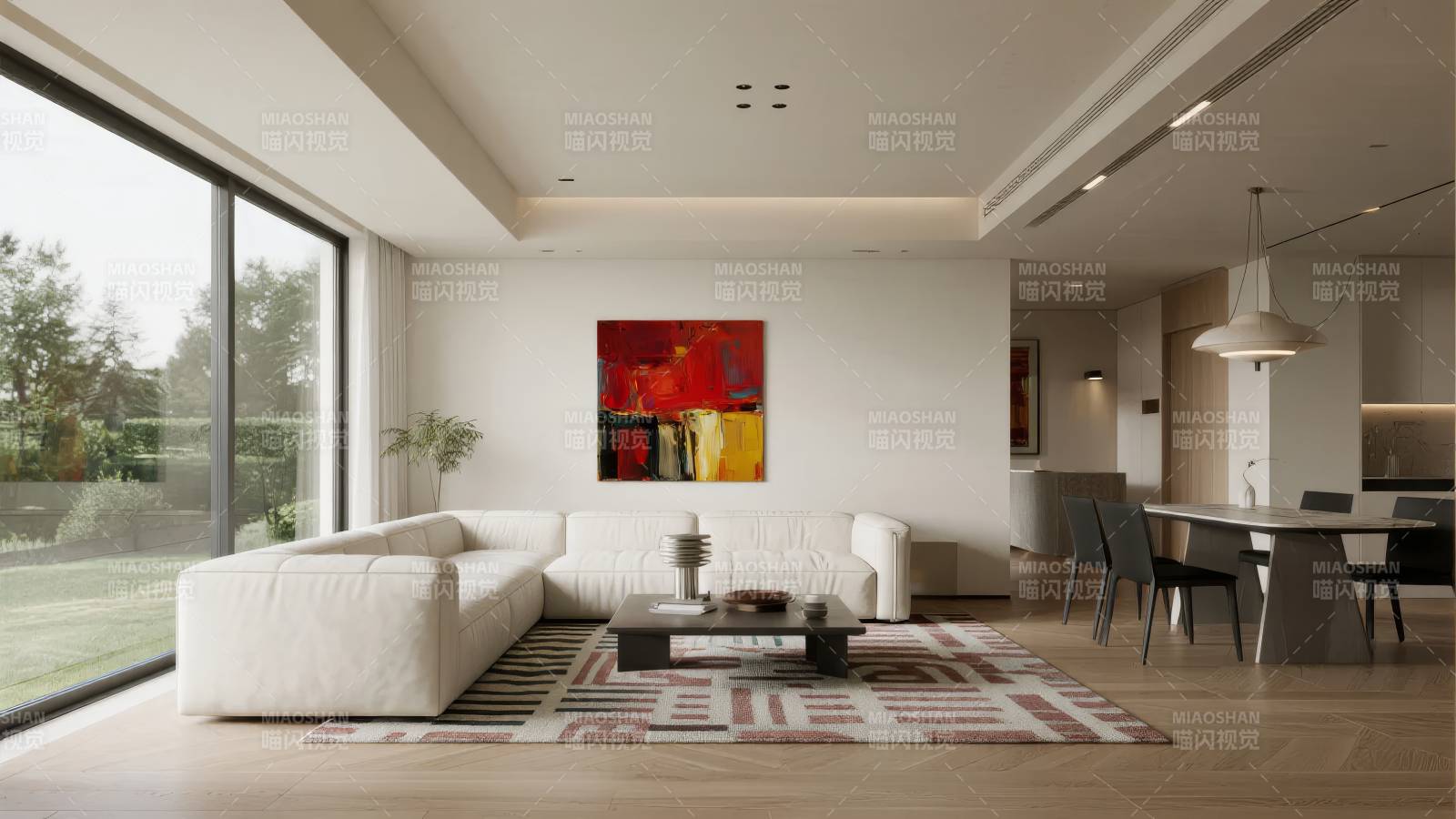 现代简约客厅设计图片