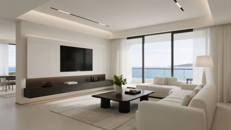 现代简约客厅设计图片