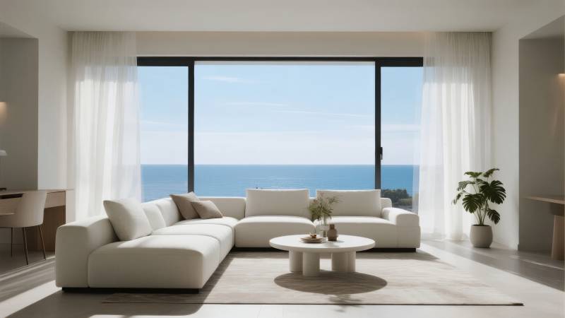 海景客厅 简约优雅图片
