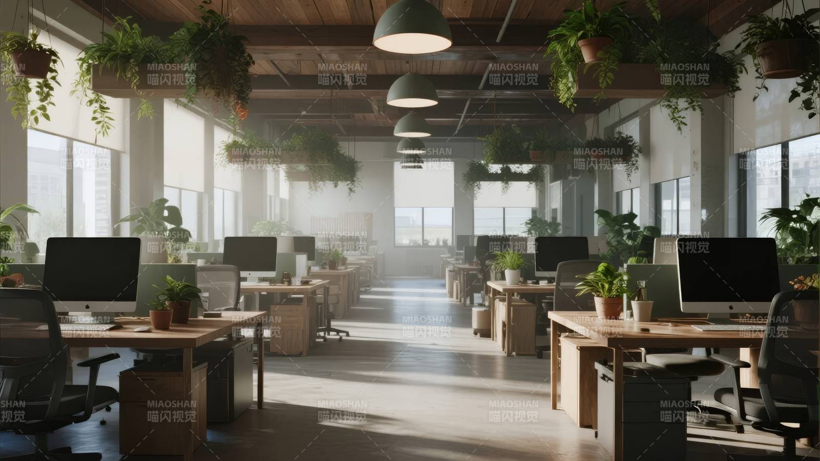 现代办公空间图片