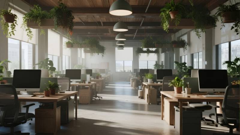 现代办公空间图片