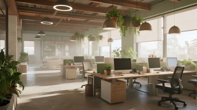 现代办公空间图片