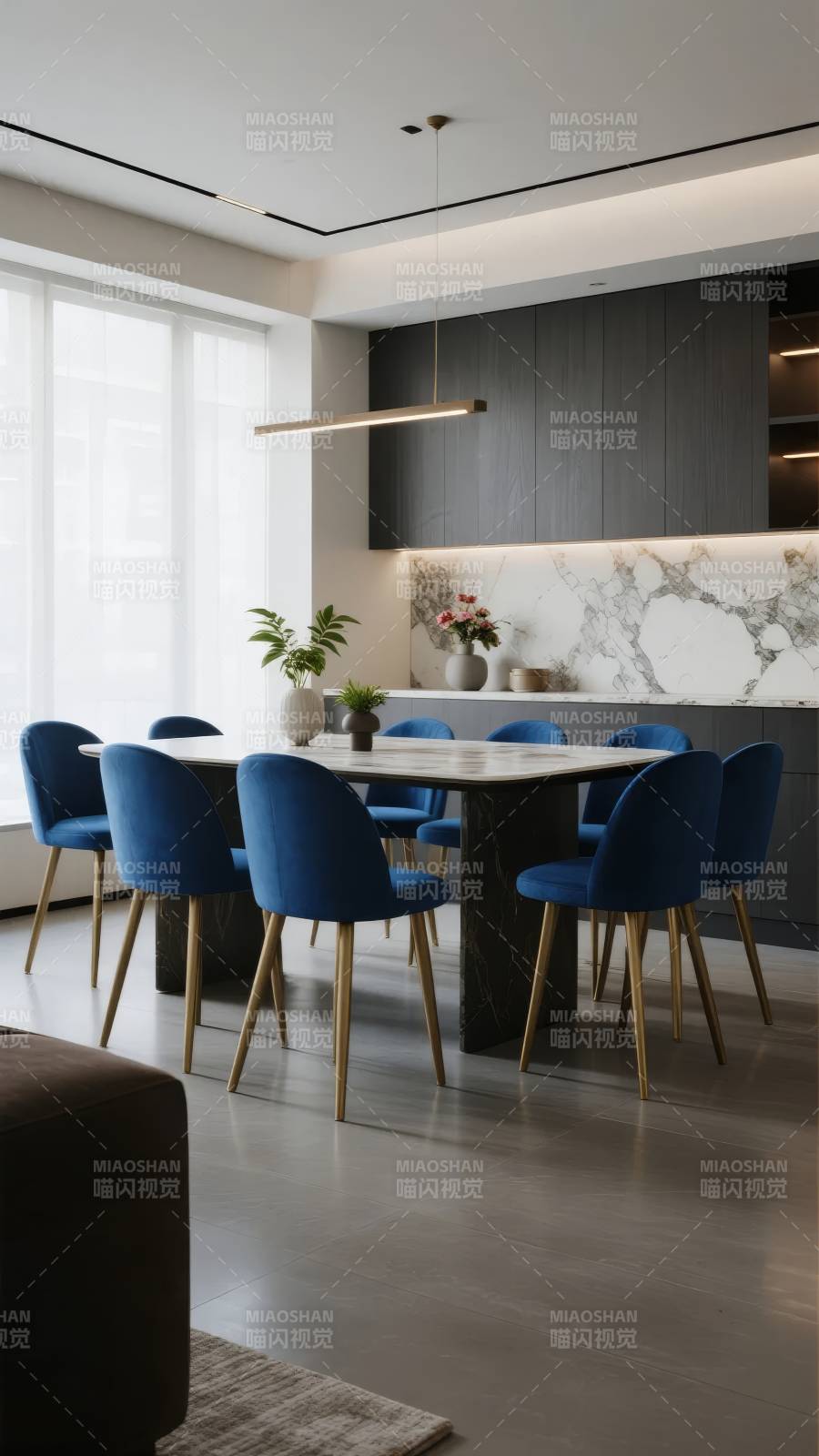 现代简约餐厅设计图片