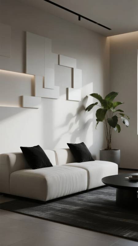 简约现代客厅设计图片