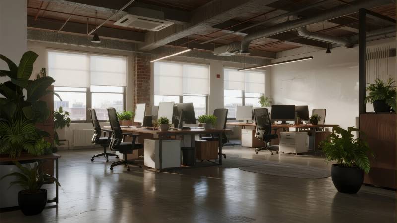 现代办公空间图片