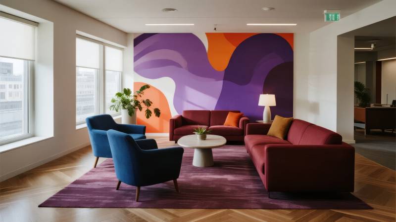 现代客厅艺术装饰图片