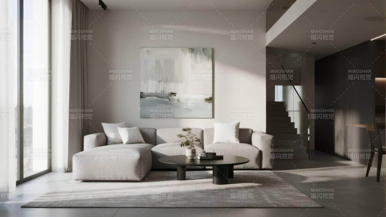 现代简约客厅设计图片