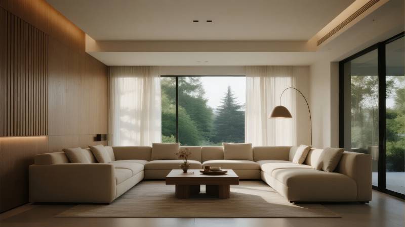 现代简约客厅设计图片