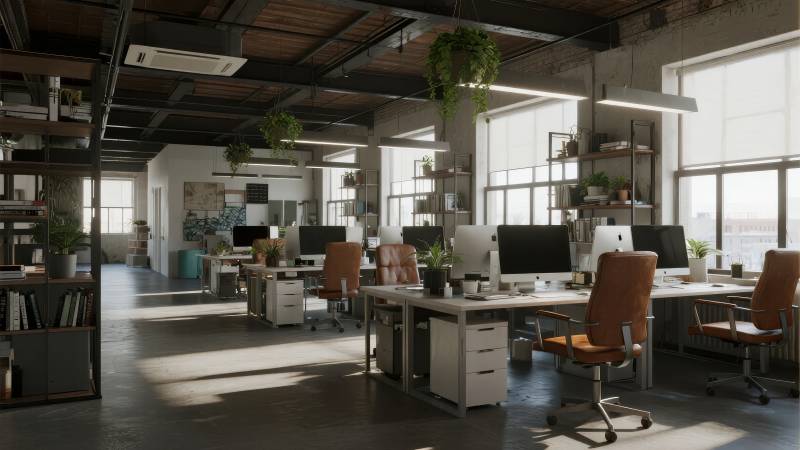 现代办公空间图片