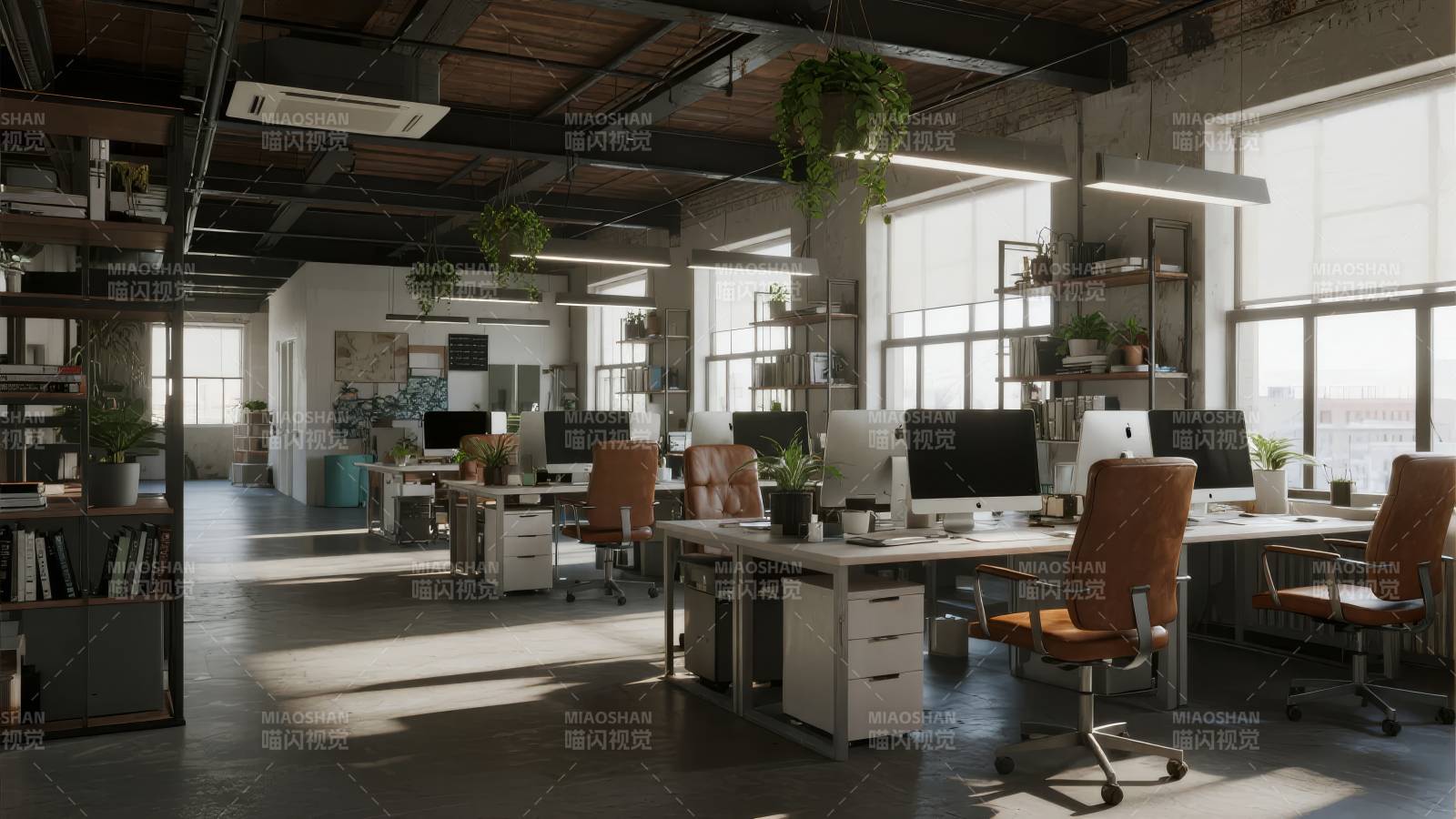 现代办公空间图片
