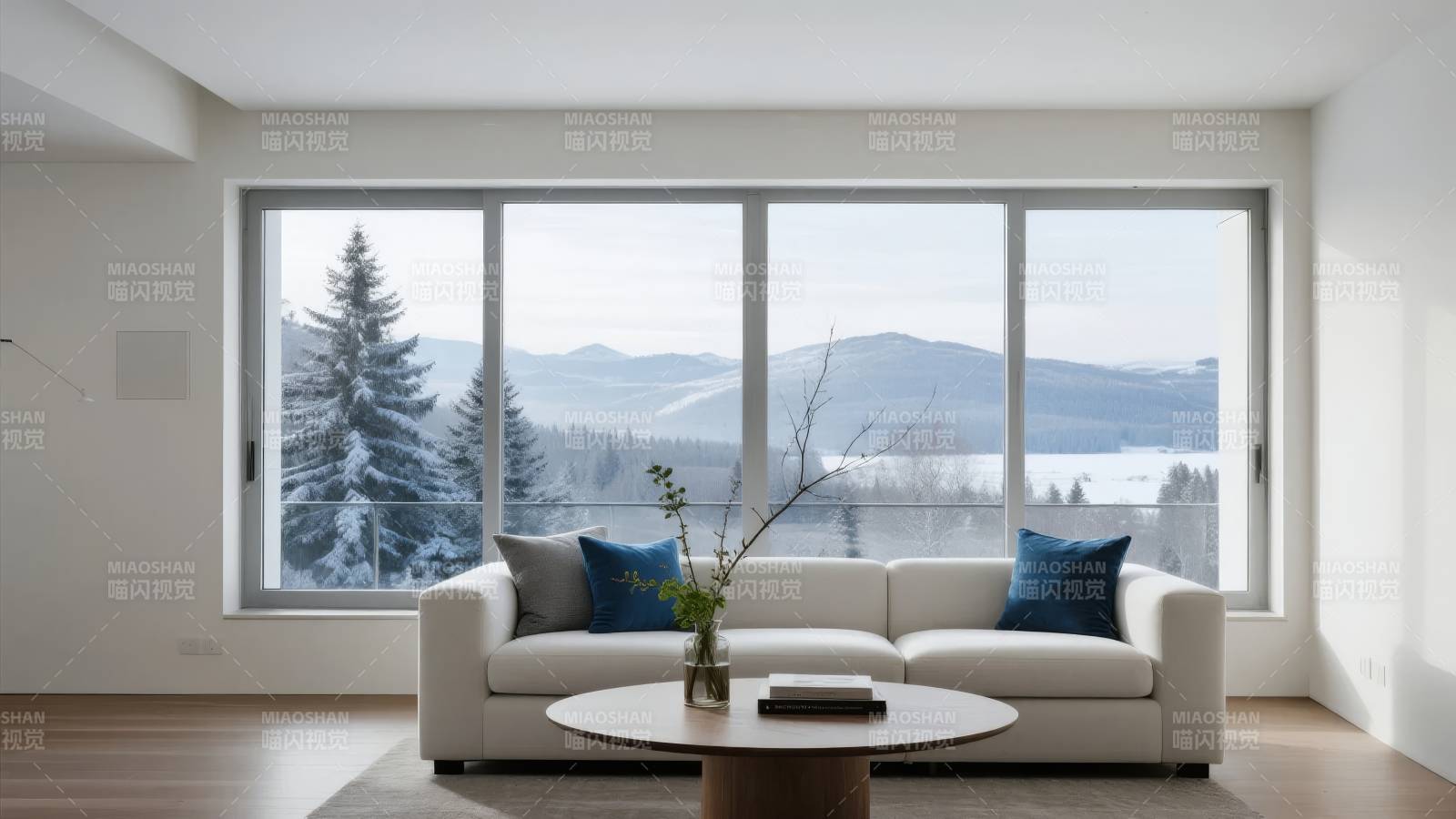 雪山客厅美景图片