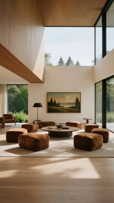 现代简约客厅设计图片