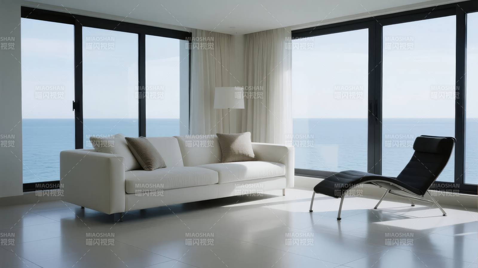 海景客厅 简约现代图片