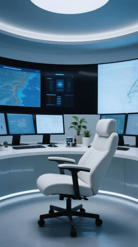 未来科技控制室图片