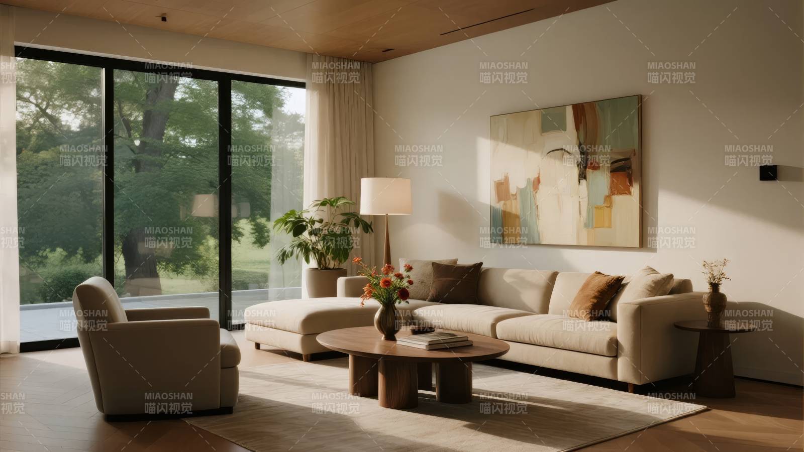 现代简约客厅设计图片