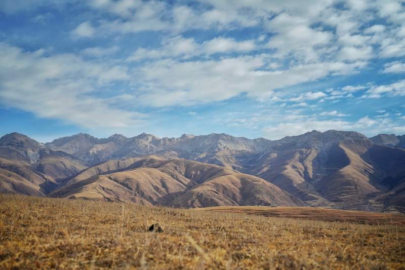川西山野秋景图片