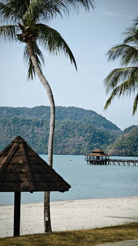 兰卡威海滩风光图片