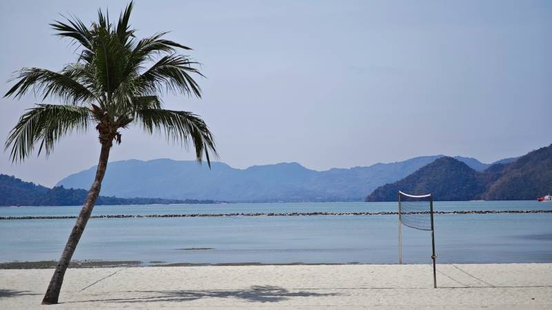 兰卡威沙滩美景图片