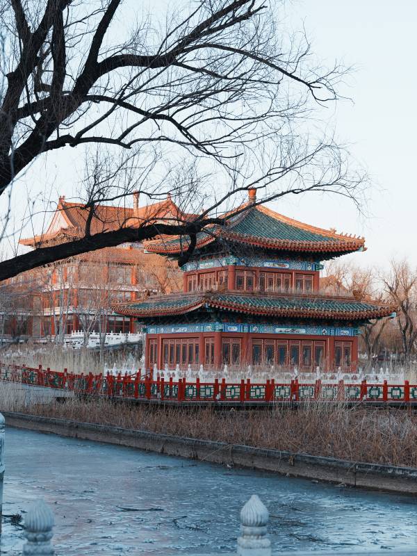 国安第一城 冬日静谧图片