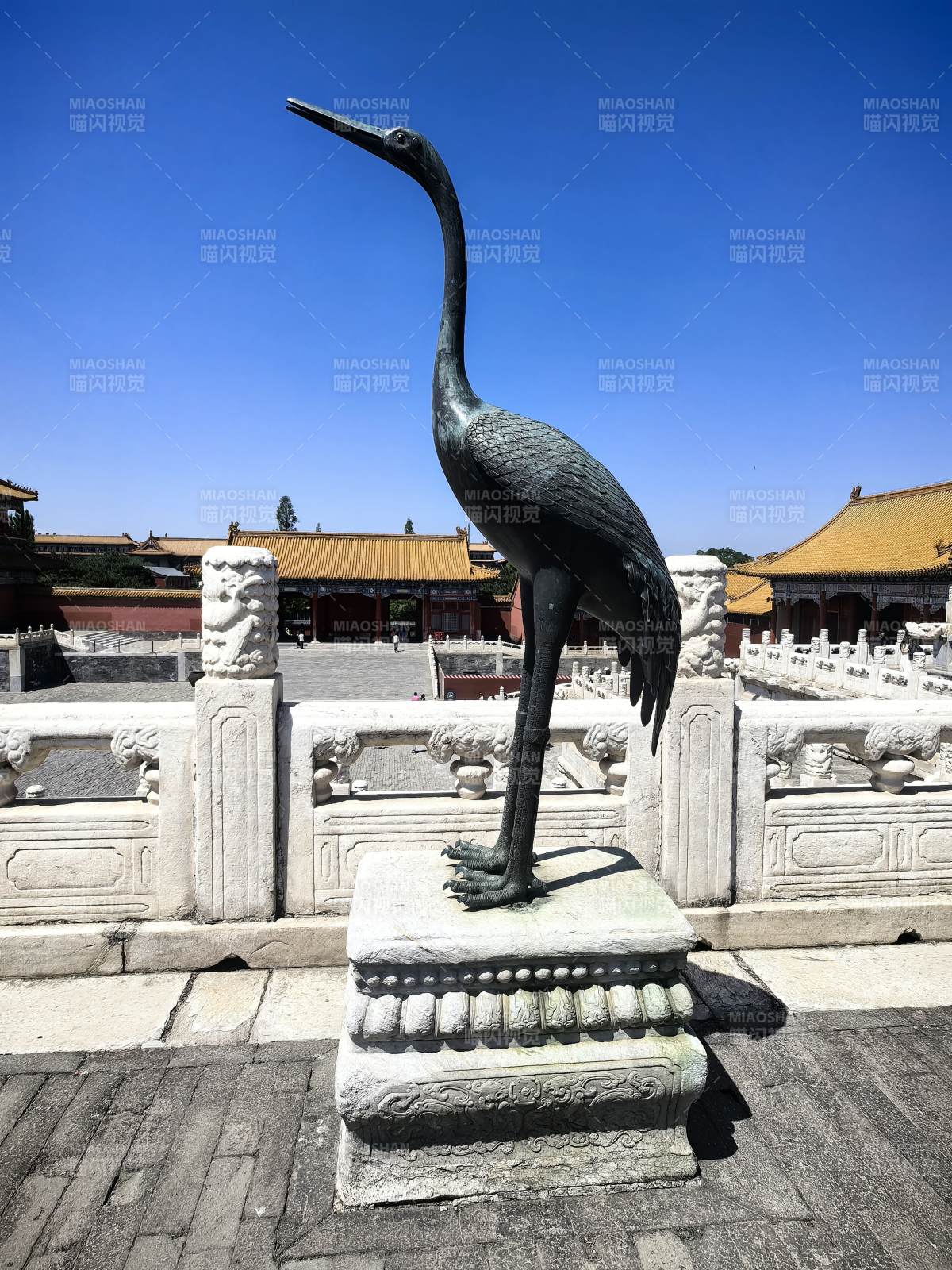 故宫 铜鹤图片
