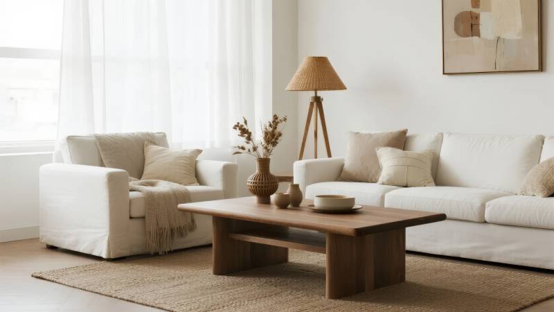 简约客厅布置图片