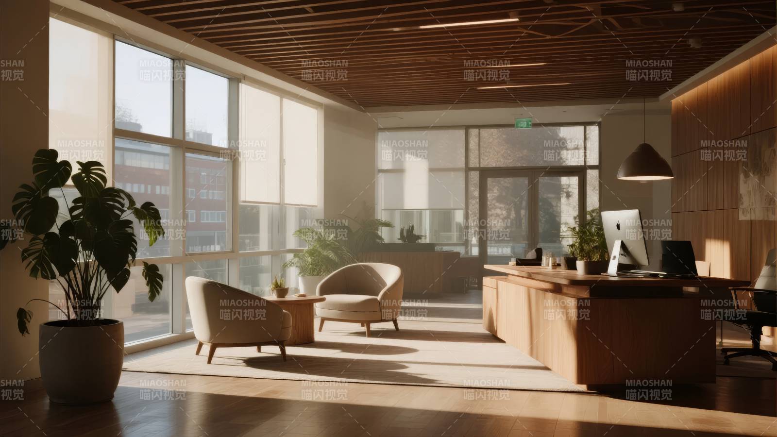 现代办公空间设计图片