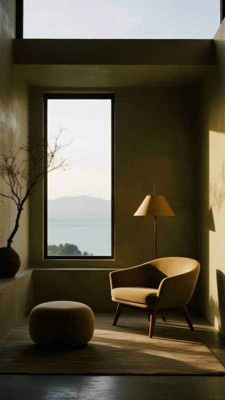 窗边静谧时光图片