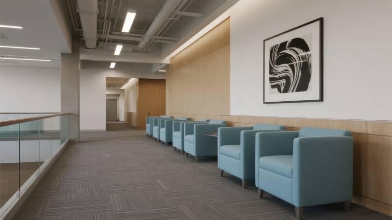 现代办公休息区图片