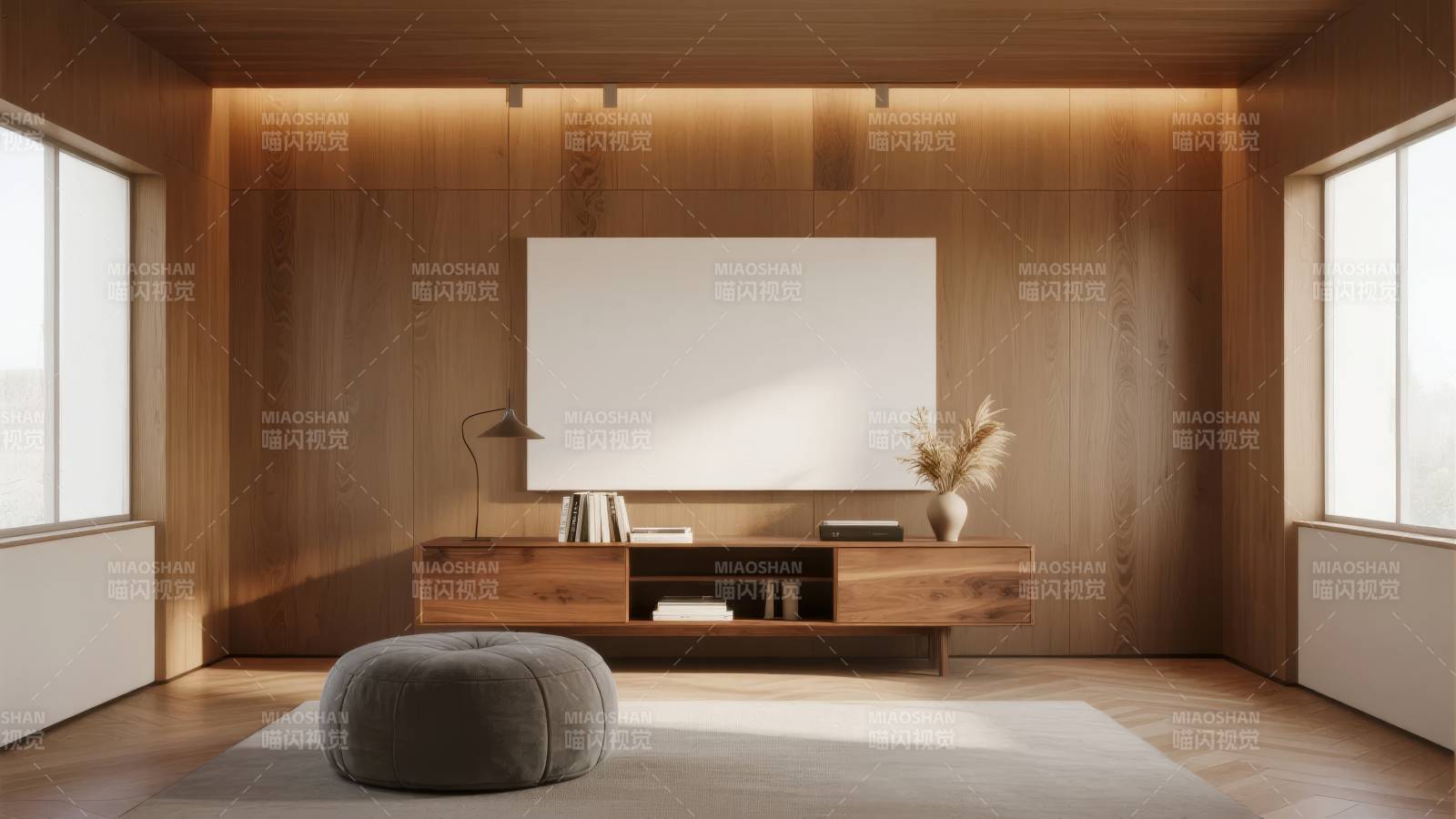 木质客厅简约风图片